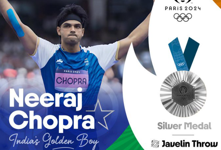 Neeraj Chopra won silver medal