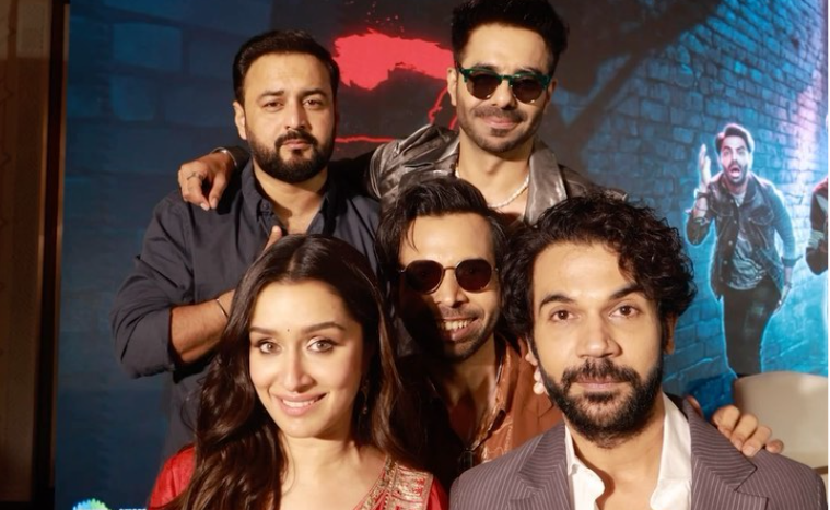 Stree 2 lead actors with director 