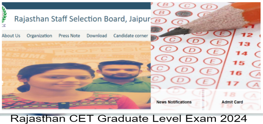 Rajasthan CET Graduate Level Exam 2024