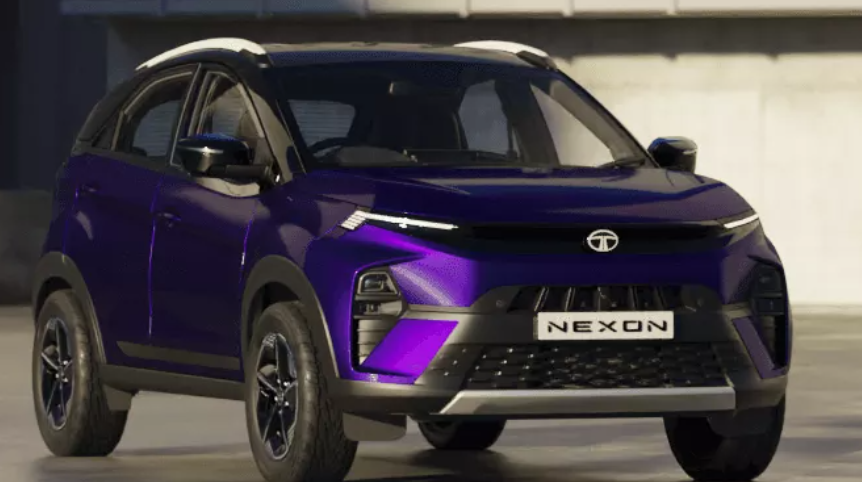 Tata Nexon blue color