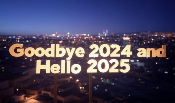 Bye Bye 2024! and Happy New Year 2025!